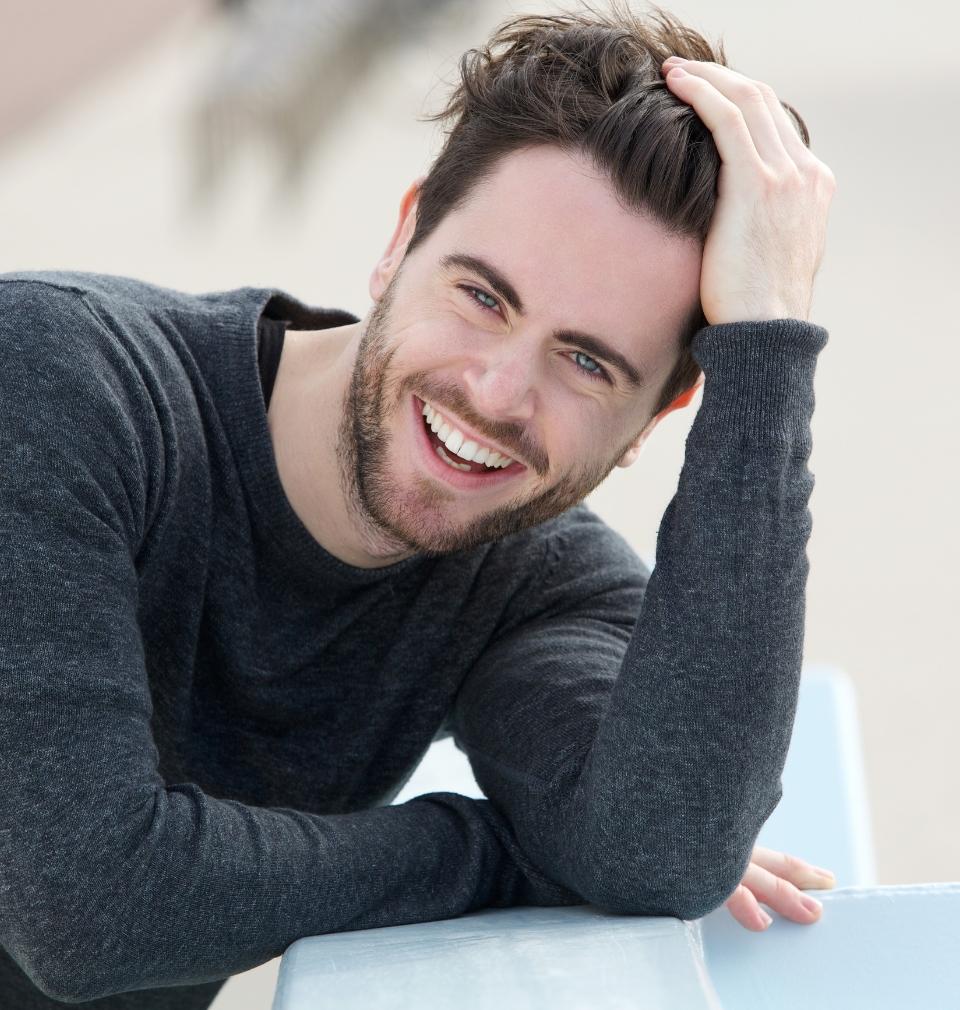 Botox ® Man smiling